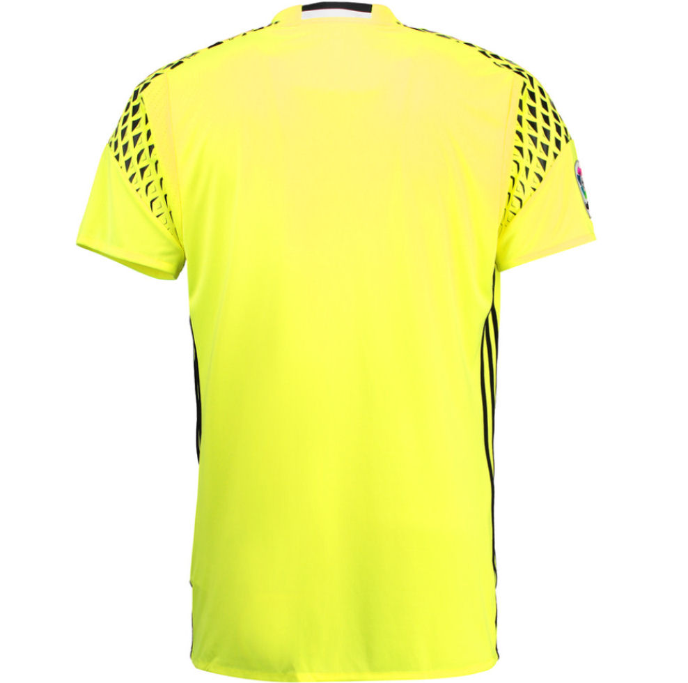 Real Madrid Green Goalkeeper 2016/17 Soccer Jersey Shirt - Click Image to Close
